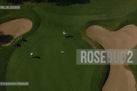VENEZIA SETTEMBRE 2006 - FOTO AEREE DEL GOLF CLUB AGLI ALBERONI AL LIDO DI VENEZIA ©Graziano Arici/Rosebud2
