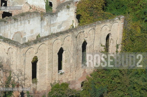 VENEZIA 10/10/06 FOTO AEREA ISOLA DI S.GIORGIO IN ALGA ISOLA ABBANDONATA ©Graziano Arici/Rosebud2