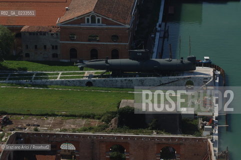 VENEZIA SETTEMBRE 2006 -  FOTO AEREE DELLARSENALE A CASTELLO  ©Graziano Arici/Rosebud2