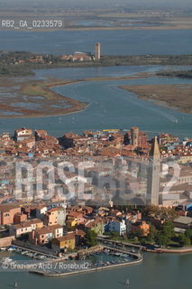 VENEZIA 10/10/06 FOTO AEREE AI LAVORI IN CORSO  PER LA RICOSTRUZIONE BURANO TORCELLO ©Graziano Arici/Rosebud2 CONSORZIO VENEZIA NUOVA LAGUNA