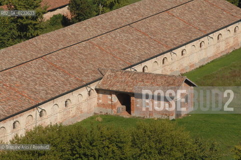 VENEZIA 10/10/06 FOTO AEREA ISOLA DEL LAZZARETTO NUOVO  ©Graziano Arici/Rosebud2
