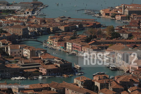 VENEZIA 10/10/06 FOTO AEREA ISOLA DI MURANO ©Graziano Arici/Rosebud2