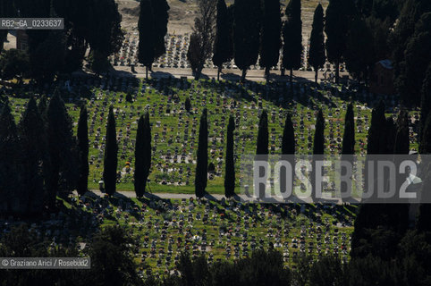 VENEZIA 10/10/06 FOTO AEREA ISOLA DI S.MICHELE CIMITERO ©Graziano Arici/Rosebud2
