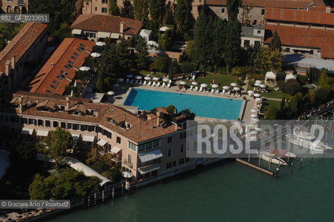 VENEZIA 10/10/06 FOTO AEREA GIUDECCA HOTEL ALBERGO CIPRIANI  ©Graziano Arici/Rosebud2