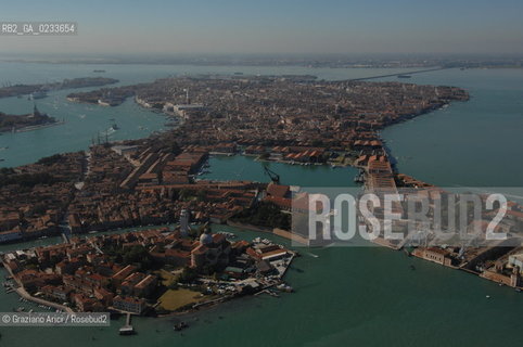 VENEZIA 10/10/06 FOTO AEREA CASTELLO ARSENALE   ©Graziano Arici/Rosebud2