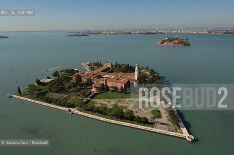 VENEZIA 10/10/06 FOTO AEREA ISOLA DI S.LAZZARO DEGLI ARMENI  ©Graziano Arici/Rosebud2