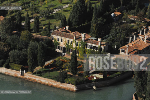 VENEZIA 10/10/06 FOTO AEREA GIUDECCA VILLA VOLPI ©Graziano Arici/Rosebud2