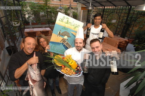 VENEZIA OTTOBRE 2006 RISTORANTE AL FONTEGO DEI PESCATORI - ©Graziano Arici/Rosebud2 RISTORANTE DELLA BUONA ACCOGLIENZA GASTRONOMIA