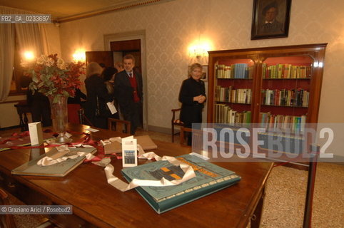 VENEZIA 18 OTTOBRE 2006 - SERATA WAGNER A PALAZZO VENDRAMIN CALERGI ©Graziano Arici/Rosebud2 MUSEO CASA GASTRONOMIA