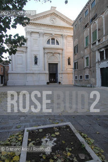 VENEZIA 3 NOVEMBRE 2006 - COMPLESSO CONVENTUALE DEI FRATI FRANCESCANI DI S.FRANCESCO DELLA VIGNA - CHIESA  ©Graziano Arici/Rosebud2 PALLADIO
