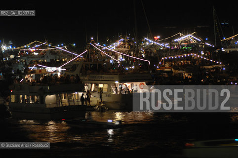 VENEZIA SETTEMBRE 2008 FESTA DEL REDENTORE NOTTURNO ©Graziano Arici/Rosebud2
