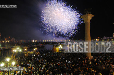 VENEZIA LUGLIO 2009 - FESTA E FUOCHI DARTIFICIO DEL REDENTORE ©Graziano Arici/Rosebud2