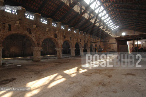 VENEZIA 22 MAGGIO 2007 - ARSENALE DI VENEZIA : DARSENA NUOVISSIMA ©Graziano Arici/Rosebud2 ARCHEOLOGIA INDUSTRIALE THETIS