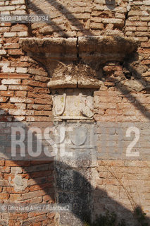 VENEZIA 22 MAGGIO 2007 - ARSENALE DI VENEZIA : DARSENA NUOVISSIMA ©Graziano Arici/Rosebud2 ARCHEOLOGIA INDUSTRIALE THETIS