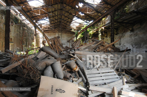 VENEZIA 8 GIUGNO 2007 - ARSENALE DI VENEZIA : DARSENA NUOVISSIMA ©Graziano Arici/Rosebud2 ARCHEOLOGIA INDUSTRIALE THETIS