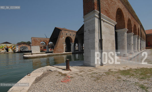 VENEZIA 19 LUGLIO 2007 - ARSENALE DI VENEZIA : CORDERIE, ARTIGLIERIE, GAGGIANDRE E DARSENA NUOVISSIMA ©Graziano Arici/Rosebud2 ARCHEOLOGIA INDUSTRIALE
