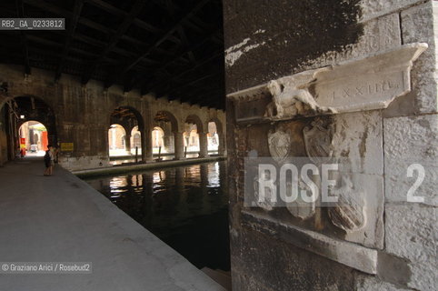 VENEZIA 19 LUGLIO 2007 - ARSENALE DI VENEZIA : CORDERIE, ARTIGLIERIE, GAGGIANDRE E DARSENA NUOVISSIMA ©Graziano Arici/Rosebud2 ARCHEOLOGIA INDUSTRIALE