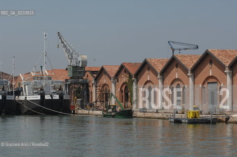 VENEZIA 19 LUGLIO 2007 - ARSENALE DI VENEZIA : CORDERIE, ARTIGLIERIE, GAGGIANDRE E DARSENA NUOVISSIMA ©Graziano Arici/Rosebud2 ARCHEOLOGIA INDUSTRIALE