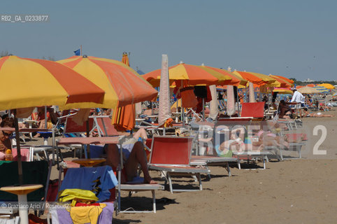 VENEZIA 1/08/2007 - LITORALE DEL CAVALLINO  ©Graziano Arici/Rosebud2 SPIAGGIA