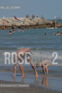 VENEZIA 1/08/2007 - LITORALE DEL CAVALLINO  ©Graziano Arici/Rosebud2 SPIAGGIA