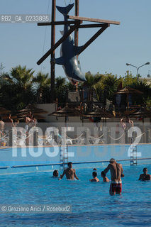 VENEZIA 1/08/2007 - LITORALE DI JESOLO ACQUALANDIA ©Graziano Arici/Rosebud2 SPIAGGIA ACQUA PISCINA