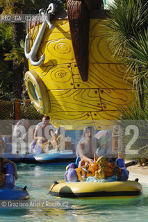 VENEZIA 1/08/2007 - LITORALE DI JESOLO ACQUALANDIA ©Graziano Arici/Rosebud2 SPIAGGIA ACQUA PISCINA