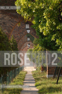 VENEZIA 25 SETTEMBRE 2007  - ARSENALE DI VENEZIA : PORTA DI TERRA, DARSENA VECCHIA BUCINTORO, CANALE DELLE GALEAZZE, STRADE CAMPAGNA, PIAZZALE DELLIMPERO ©Graziano Arici/Rosebud2 ARCHEOLOGIA INDUSTRIALE