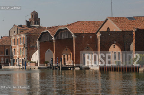 VENEZIA 25 SETTEMBRE 2007  - ARSENALE DI VENEZIA : PORTA DI TERRA, DARSENA VECCHIA BUCINTORO, CANALE DELLE GALEAZZE, STRADE CAMPAGNA, PIAZZALE DELLIMPERO ©Graziano Arici/Rosebud2 ARCHEOLOGIA INDUSTRIALE
