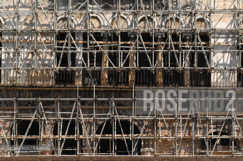 VENEZIA SETTEMBRE 2007 - RESTAURO DEL PALAZZO CA DA MOSTO ©Graziano Arici/Rosebud2 . VENELAND