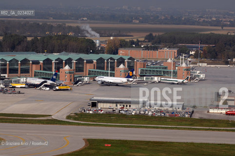 VENEZIA 16/10/07 FOTO AEREA AEROPORTO MARCO POLO ©Graziano Arici/Rosebud2