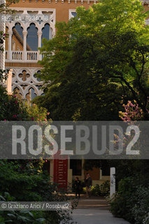 VENEZIA APRILE 2008 - GIARDINO DI PALAZZO FRANCHETTI ISTITUTO VENETO DI STORIA, LETTERE ED ARTI ©Graziano Arici/Rosebud2