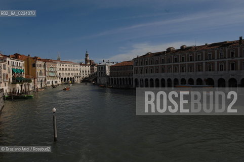 VENEZIA 11/5/08 - IL CANAL GRANDE DAVANTI AL PALAZZO DEI CAMERLENGHI ©Graziano Arici/Rosebud2