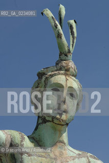 24/4/08 - LAVORI DI RESTAURO  E RISTRUTTURAZIONE DELLA PUNTA DELLA DOGANA ©Graziano Arici/Rosebud2