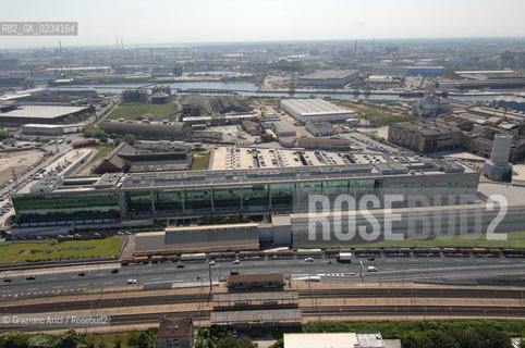 VENEZIA 9/5/08 FOTO AEREE DEL PARCO TECNOLOGICO E SCIENTIFICO VEGA A PORTOMARGHERA ©Graziano Arici/Rosebud2