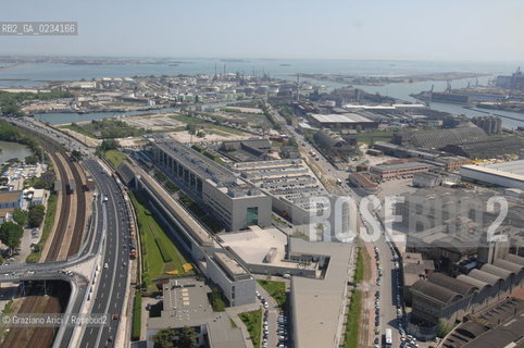 VENEZIA 9/5/08 FOTO AEREE DEL PARCO TECNOLOGICO E SCIENTIFICO VEGA A PORTOMARGHERA ©Graziano Arici/Rosebud2