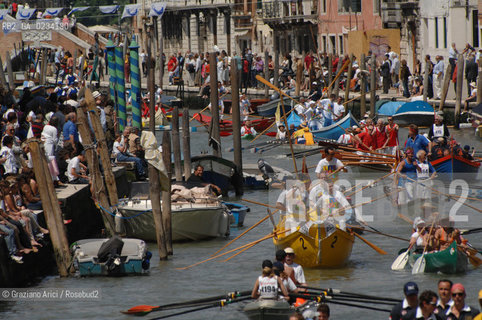 VENEZIA 11/5/08 REGATA VOGALONGA IN RIO DI CANNAREGIO ©Graziano Arici/Rosebud2 BARCA
