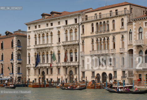 VENEZIA GIUGNO 2008 - PALAZZO FERRO FINI ©Graziano Arici/Rosebud2 CANAL GRANDE