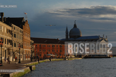 VENEZIA GIUGNO 2008 - CANALE DELLA GIUDECCA E CHIESA DEL REDENTORE ©Graziano Arici/Rosebud2 PALLADIO GIUDECCA