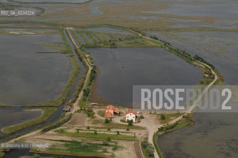 VENEZIA 25/06/08 FOTO AEREE BARENE A LIO PICCOLO ©Graziano Arici/Rosebud2 LAGUNA
