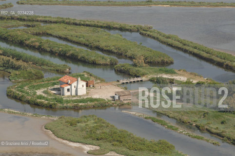 VENEZIA 25/06/08 FOTO AEREE BARENE A LIO PICCOLO ©Graziano Arici/Rosebud2 LAGUNA