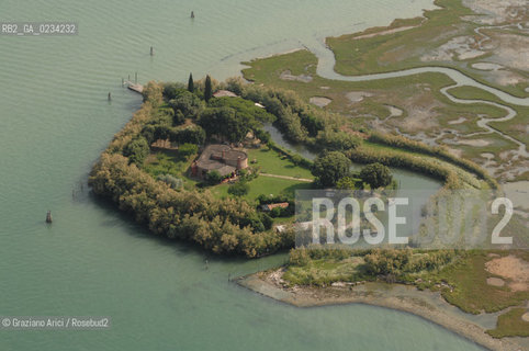 VENEZIA 25/06/08 FOTO AEREE BARENE A LIO PICCOLO ©Graziano Arici/Rosebud2 LAGUNA