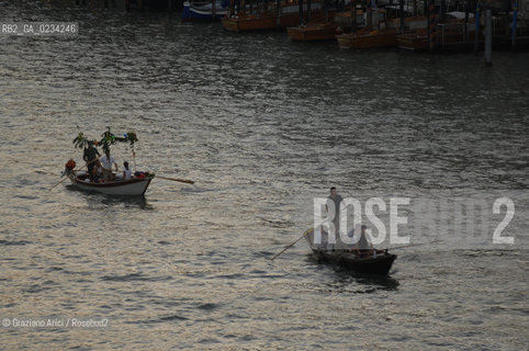 VENEZIA 20 LUGLIO 2008 . FESTA DEL REDENTORE SUL CANTIERE DI PUNTA DELLA DOGANA MONIQUE VEUTE ©Graziano Arici/Rosebud2 DOTTOR GROUP FUOCHI ARTIFICIO