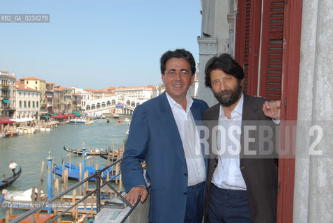 VENICE 2/09/08 - THE ARCHITECT SANTIAGO CALATRAVA DESIGNER OF THE NEW 4TH BRIDGE ON GRAND CANAL IN VENICE   © MARTA BUSO/ARICI/GRAZIANERI ARCHITETTO ARCHITETTURA PONTE