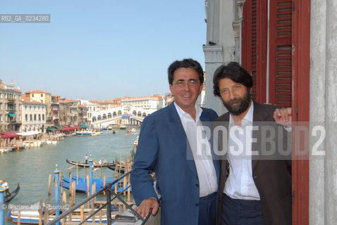 VENICE 2/09/08 - THE ARCHITECT SANTIAGO CALATRAVA DESIGNER OF THE NEW 4TH BRIDGE ON GRAND CANAL IN VENICE   © MARTA BUSO/ARICI/GRAZIANERI ARCHITETTO ARCHITETTURA PONTE