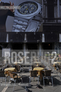 VENICE SEPTEMBER 2008 THE GEANT PUBLICITY ON THE GRAN CANAL IN VENICE : ST MARKS SQUARE ©Graziano Arici/Rosebud2 PUBBLICITà VENICE ON SALE