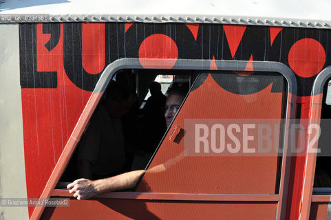 VENEZIA SETTEMBRE 2008 PUBBLICITA SUL CANAL GRANDE E A SAN MARCO ©Graziano Arici/Rosebud2 SPONSOR TURISMO VAPORETTO