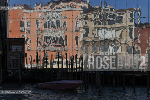 VENEZIA SETTEMBRE 2008 - CANAL GRANDE E SPECCHIO ©Graziano Arici/Rosebud2 SPECCHIO