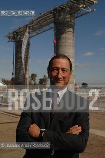 VENEZIA 3 OTTOBRE 2008 - INAUGURAZIONE DEI MOORNIG DOLPHINS PER IL RIGASSIFICATORE ALLARSENALE © MARTA BUSO/ARICI CONSORZIO VENEZIA NUOVA