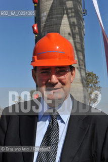 VENEZIA 3 OTTOBRE 2008 - INAUGURAZIONE DEI MOORNIG DOLPHINS PER IL RIGASSIFICATORE ALLARSENALE ©Graziano Arici/Rosebud2 CONSORZIO VENEZIA NUOVA