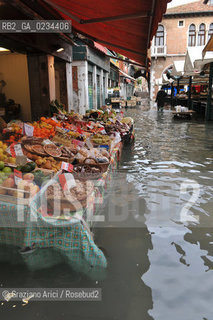 VENEZIA 1/12/08 - ALTA MAREA A VENEZIA ©Graziano Arici/Rosebud2 ACQUA ALTA